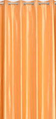 Homecrown Solid Plain Crush Curtains for Windows/Doors – Set of 2, Gold