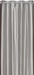 Homecrown Solid Plain Crush Curtains for Windows/Doors – Set of 2, Grey