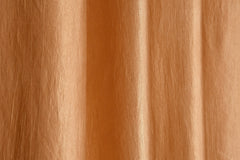 Homecrown Solid Plain Crush Curtains for Windows/Doors – Set of 2, Beige