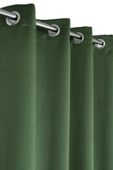 Homecrown Premium Thermal Insulated Room Darkening Blackout Curtains for Windows & Doors - Set of 2, Green