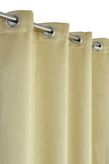 Homecrown Premium Thermal Insulated Room Darkening Blackout Curtains for Windows & Doors - Set of 2, Golden