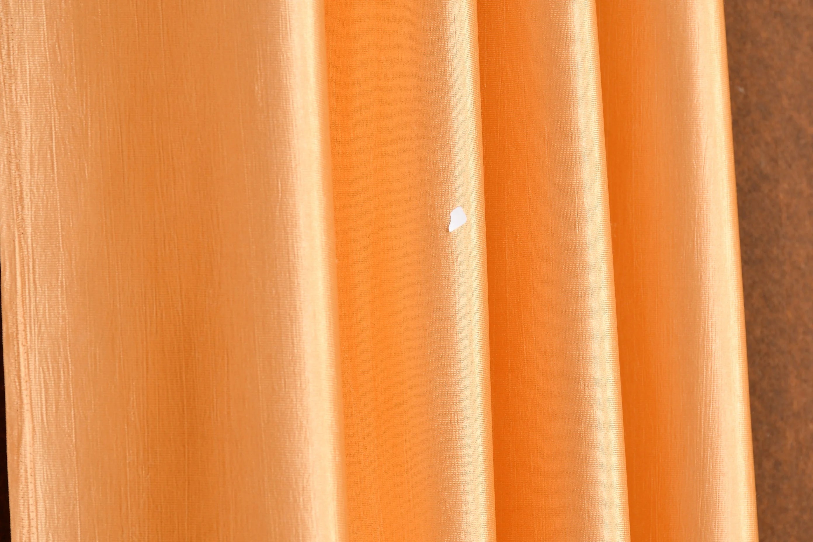 Homecrown Solid Plain Crush Curtains for Windows/Doors – Set of 2, Gold