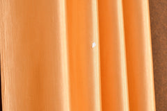 Homecrown Solid Plain Crush Curtains for Windows/Doors – Set of 2, Gold