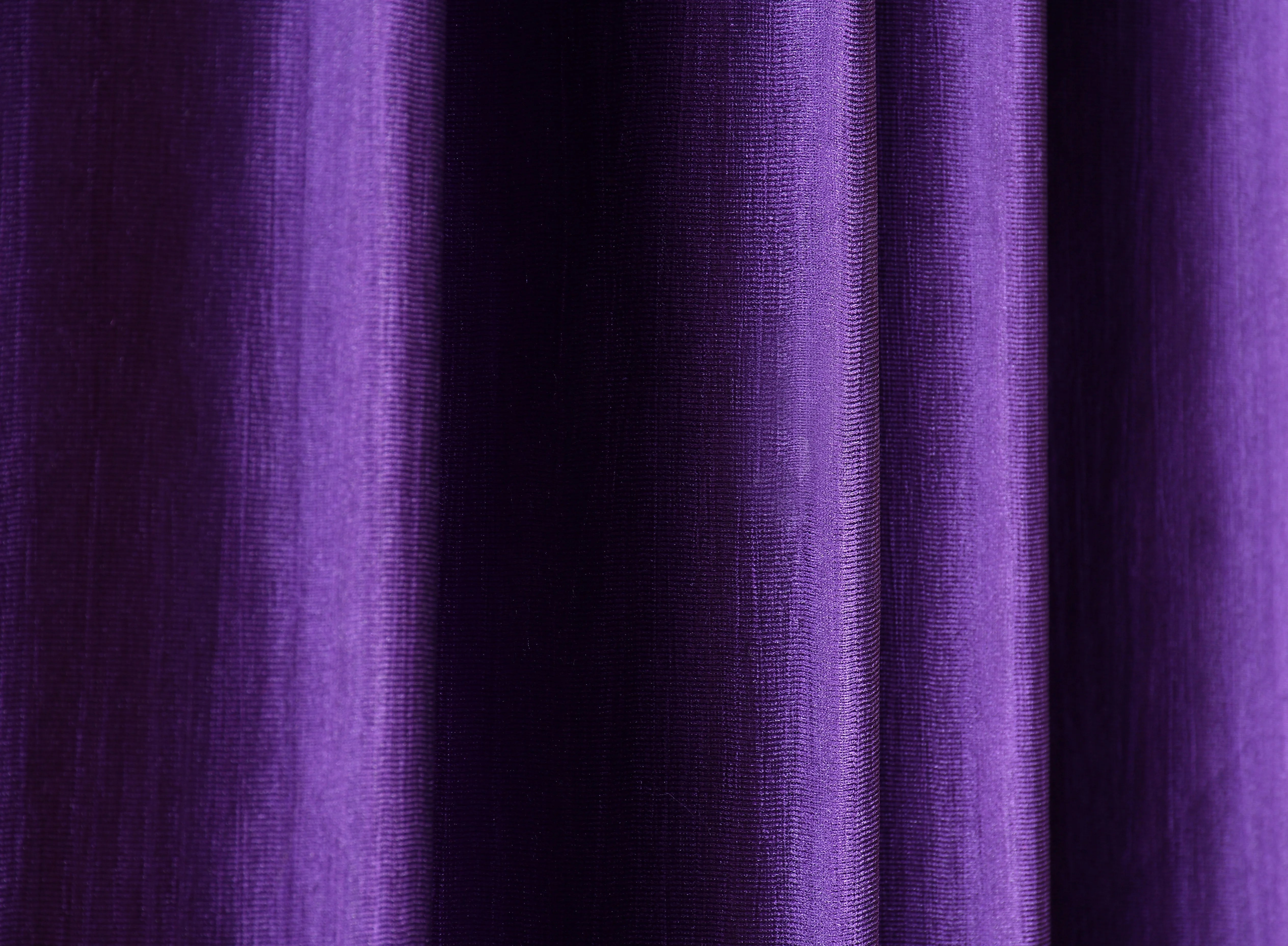 Homecrown Solid Plain Crush Curtains for Windows/Doors – Set of 2, Purple