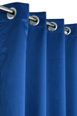 Homecrown Premium Thermal Insulated Room Darkening Blackout Curtains for Windows & Doors - Set of 2, Royal Blue