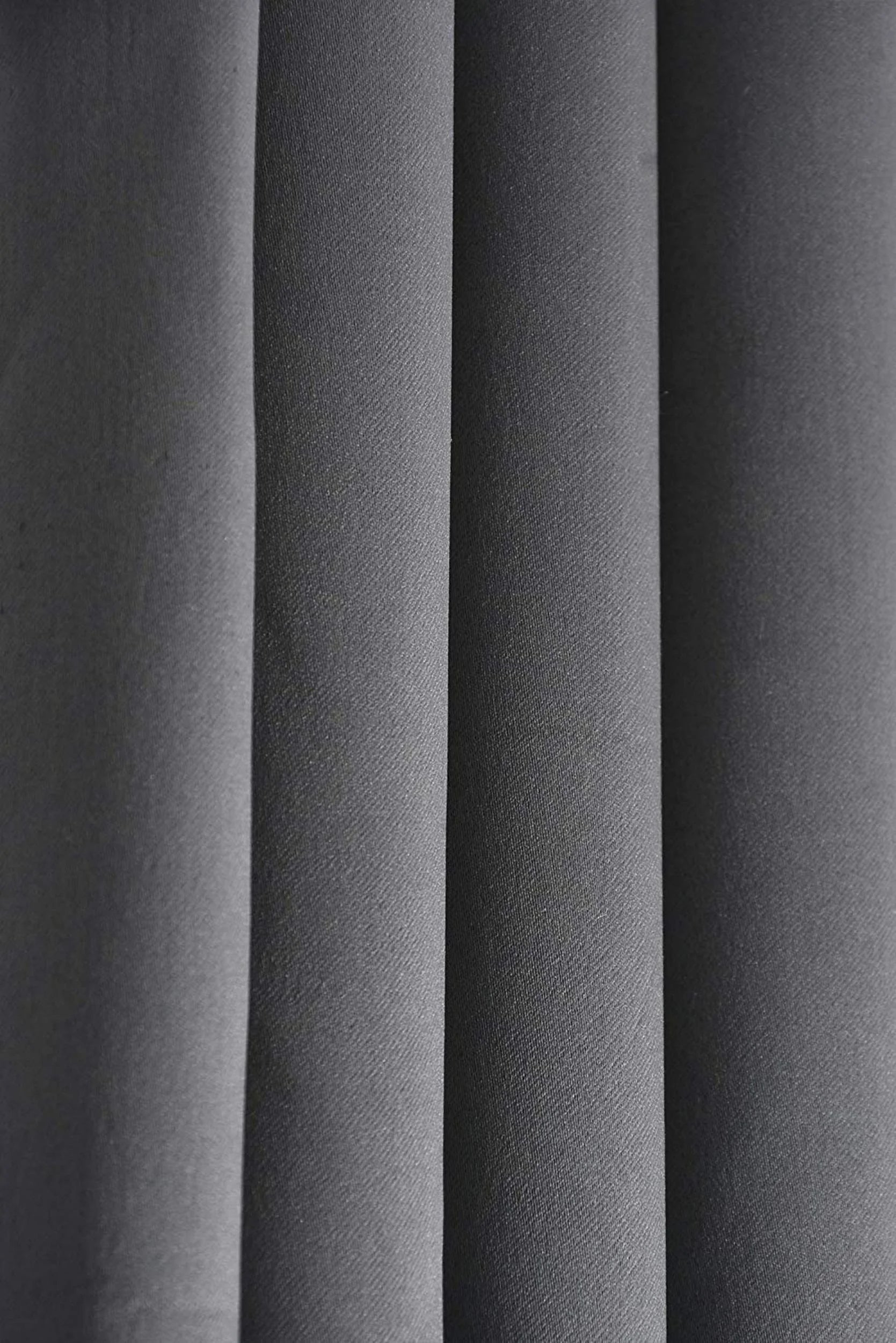 Homecrown Premium Thermal Insulated Room Darkening Blackout Curtains for Windows & Doors - Set of 2, Grey