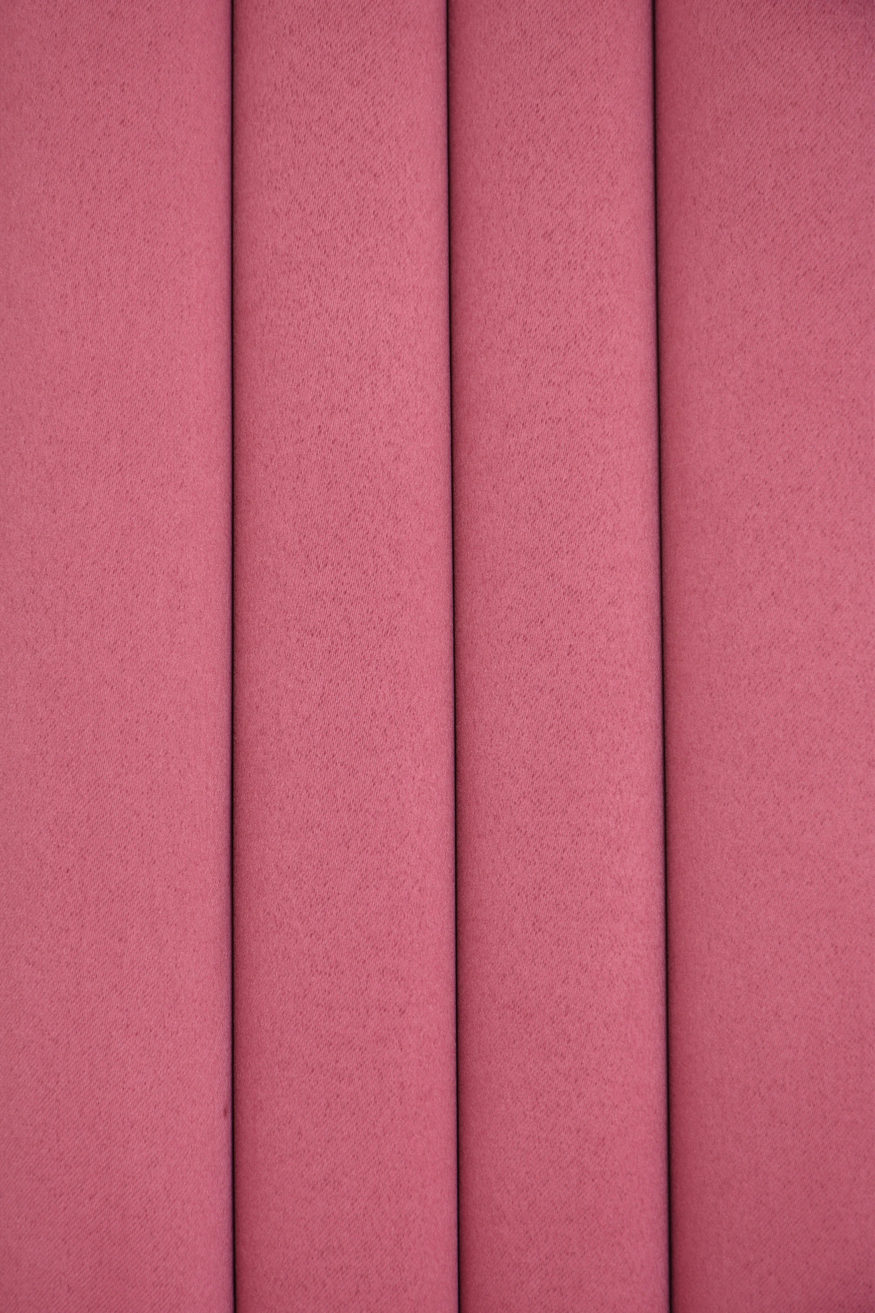Homecrown Premium Thermal Insulated Room Darkening Blackout Curtains for Windows & Doors - Set of 2, Pink