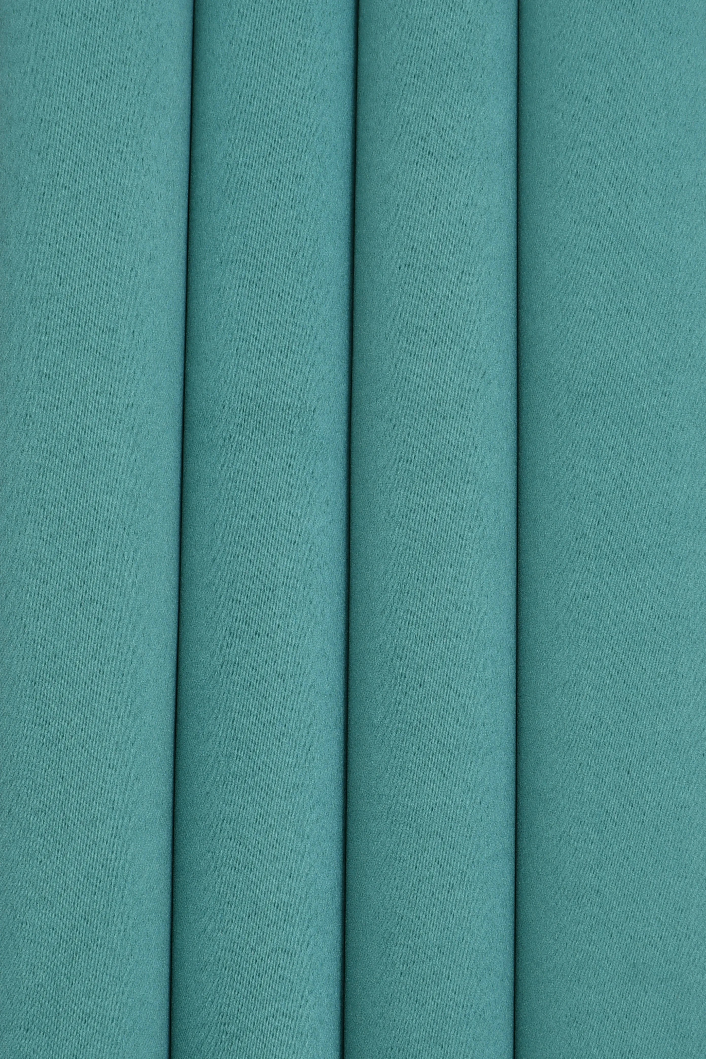 Homecrown Premium Thermal Insulated Room Darkening Blackout Curtains for Windows & Doors - Set of 2, Aqua