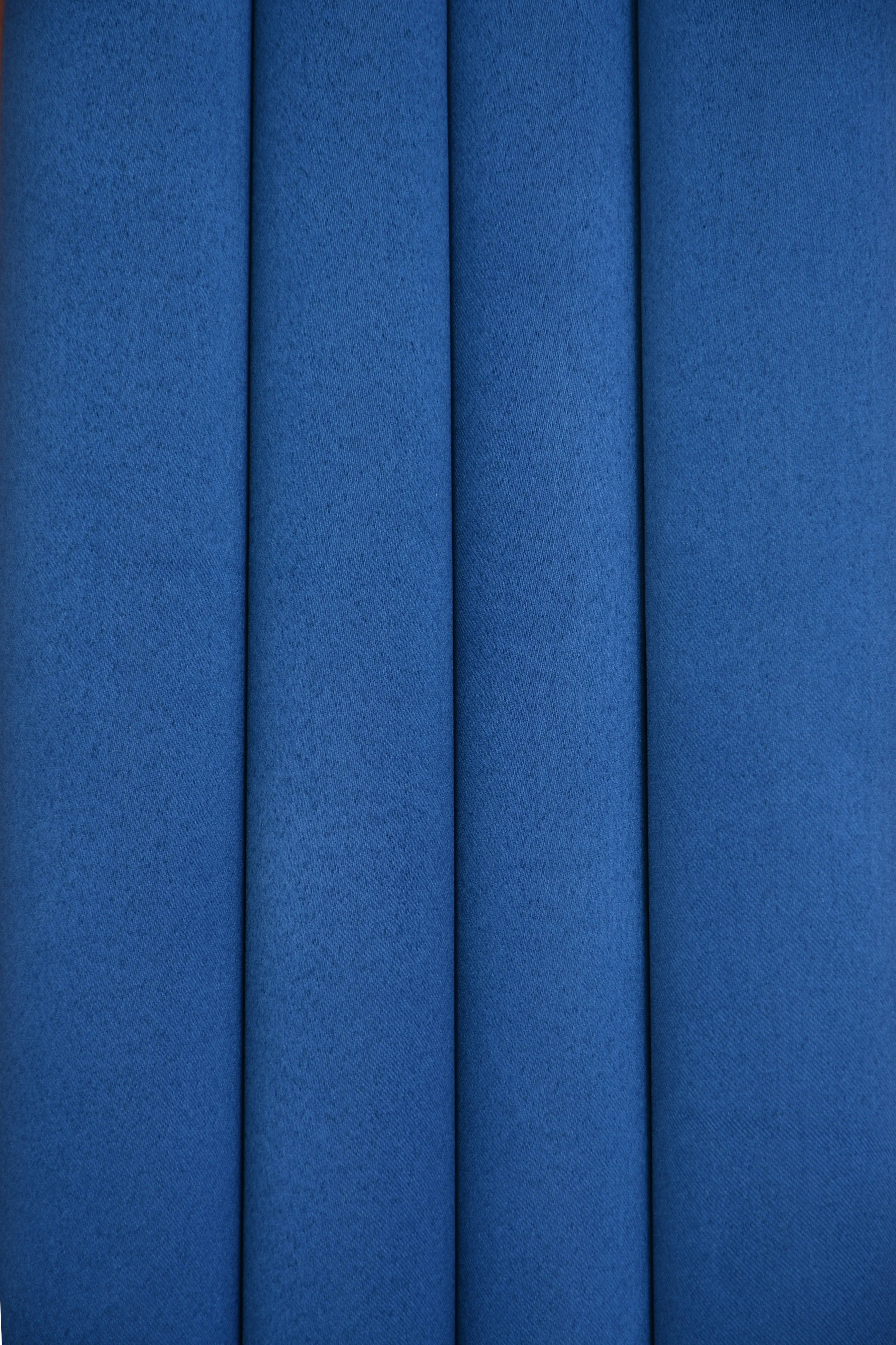 Homecrown Premium Thermal Insulated Room Darkening Blackout Curtains for Windows & Doors - Set of 2, Royal Blue