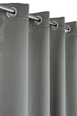 Homecrown Premium Thermal Insulated Room Darkening Blackout Curtains for Windows & Doors - Set of 2, Grey